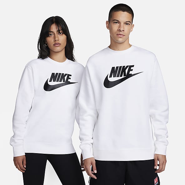 Blanco Sudaderas con y sin gorro. Nike US